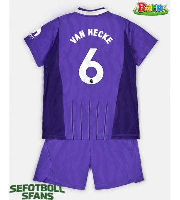 Tottenham Hotspur Jan Paul van Hecke #6 Tredjeställ Barn 2026-27 Kortärmad (+ Korta byxor)